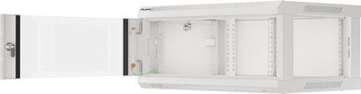 Kabinet për server Lanberg WF01-6404-10S, 19", i bardhë