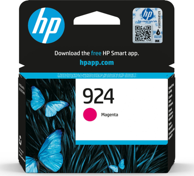 Kartrixh boje HP 924 Magenta 4K0U4NE, origjinal, deri 400 faqe