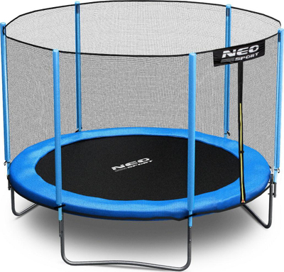Trampolinë kopshti Neo-Sport me rrjetë të jashtme, 312 cm