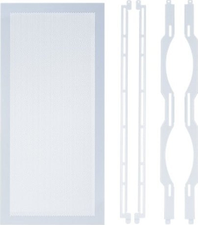 Panel frontal mesh për kasë Lian Li O11D EVO XL, alumini, rrjetë ajrimi, i bardhë