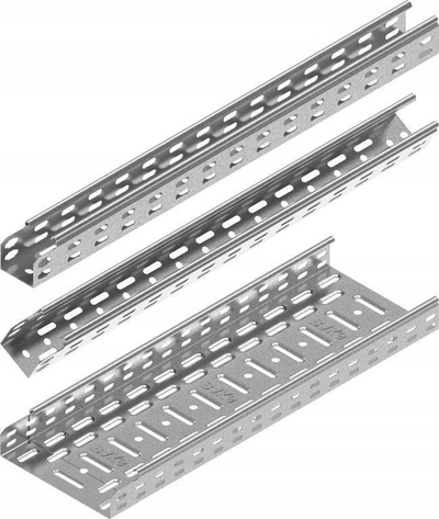 Kanal kabllor KGL KGOL150H60/3, trashësi 0.7mm, E90, metalik
