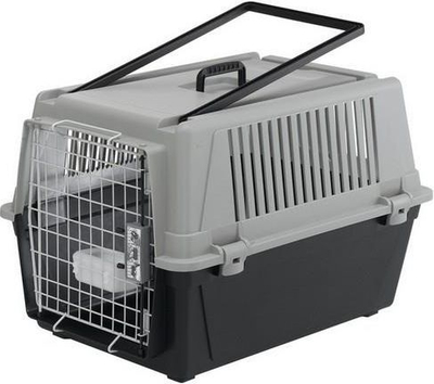 Kafaz transporti Ferplast Atlas 50 Professional, 81x55.5x58 cm, plastike, gri