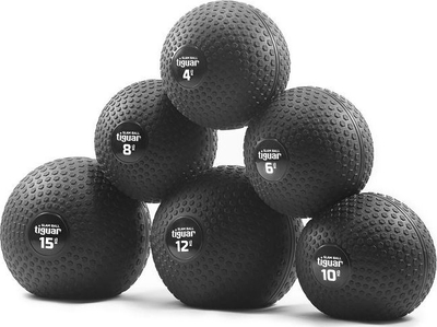 Top slam Tiguar TI-SL0006, medicine ball, antirrëshqitës, i zi