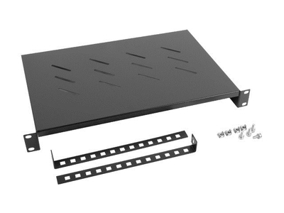 Raft fiks rack Lanberg AK-1004-B, 1U, 19", i zi