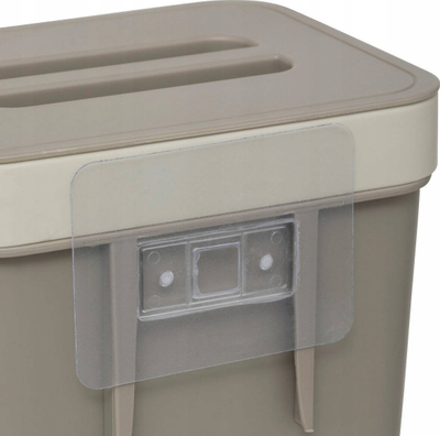 Kosh kompostimi 5five, 5L, plastik, ngjyrë taupe
