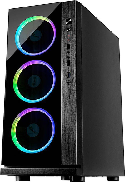 Kasë Inter-Tech W-III RGB, Midi Tower