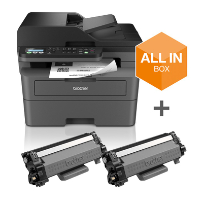 Printer multifunksion Brother MFC-L2827DWXL, lazer, 32 faqe/min, i zi