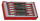 Limë gjilpërore Teng Tools TTNF12-12, 160mm, skaj i rrumbullakët, e kuqe