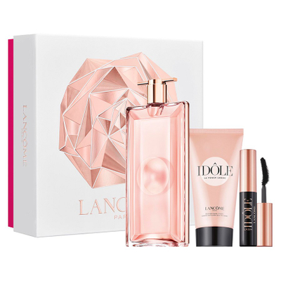 Set dhurate parfum Lancome Idole, EDP 50ml, locion trupi 50ml, per goca