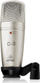 Mikrofon kondensator Behringer C-3, dual diaphragm, argjend