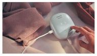 Pompa elektrike gjiri Philips Avent Essential SCD323/20, USB-C, sistem i mbyllur, e bardhë