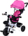 Tricikël për kalamaj Funfit KIDS TWIST 2677, sedilje 360°, rrota EVA, gri