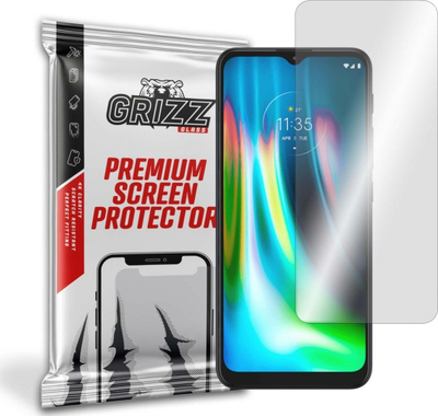 Xham mbrojtës hibrid GrizzGlass për Motorola Moto G9, i fortë kundra gërvishtjeve, me pamje shumë të kthjellët