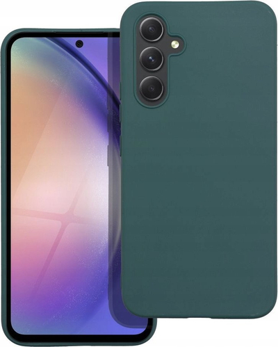 Mbulesë telefoni Matt Case për Samsung Galaxy A05s, gome TPU e butë, mat, jeshile e errët