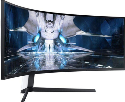 Monitor Samsung Odyssey Neo G9 (LS49AG950NUXEN), 49", DQHD, i zi / bardhë
