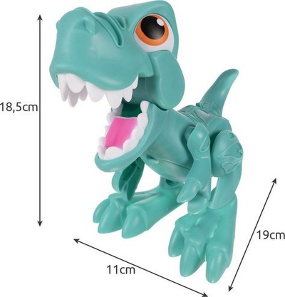 Set plasteline kreativo Feed the Dinosaur, 6 ngjyra, me lodër dinosaur, jeshil