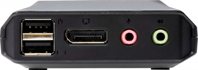 KVM прекинувач ATEN 2-Port USB-C DisplayPort, 4K, хибриден