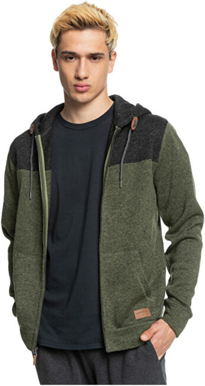 Дукс Quiksilver Kelblozip, зелен/сив
