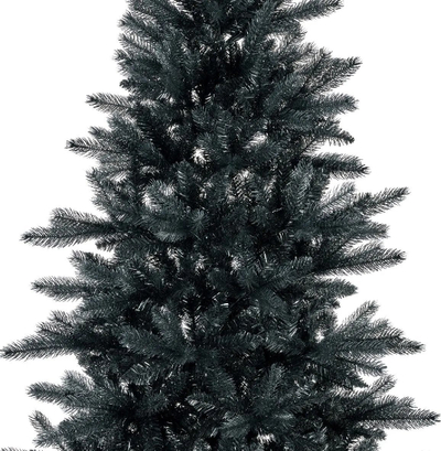 Pemë artificiale Krishtlindjesh Everlands Berlin Fir, 210cm, gjilpëra real needle, jeshile e errët
