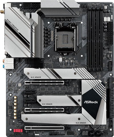 Pllakë amë ASRock W480 Creator, ATX, socket LGA 1200, gri