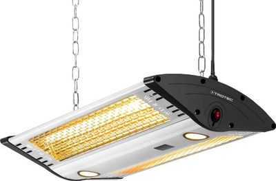 Ngrohës tavanor me rreze infra të kuqe Trotec IR 2000 C, 2000W, IP55, ngjyrë argjendtë