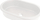 Lavaman banjo Deante Granite Cqs AU6U, oval, montim i nënbanakut dhe i futur, alabaster