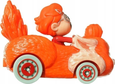 Makine lodër Hot Wheels RacerVerse Turning Red, die-cast, për kalamaj 3+, portokalli