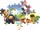 Puzzle Clementoni SuperColor Paw Patrol, 104 copa, 38 x 27 cm