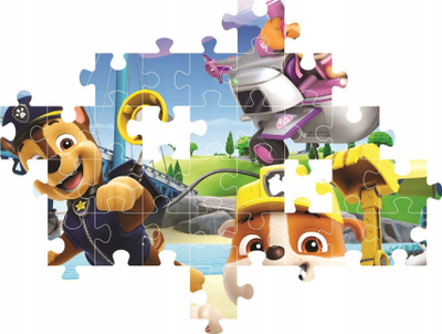 Puzzle Clementoni SuperColor Paw Patrol, 104 copa, 38 x 27 cm