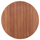 Pllakë tavoline e rrumbullakët HomeMarkt HM18132, dru Teak masiv, diametër 60cm, natyrale