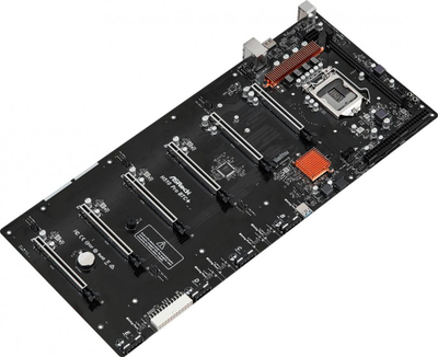 Pllakë amë ASRock H510 PRO BTC+, 32 GB, e zezë 