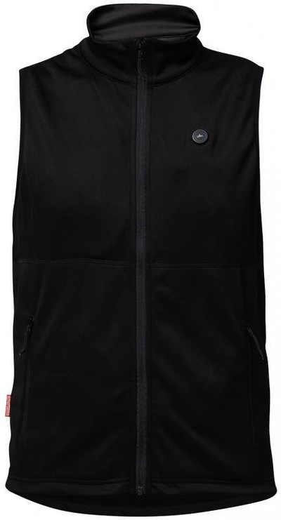 Jelet i ngrohtë HeatX Heated Fleece Vest për burra, L, i zi