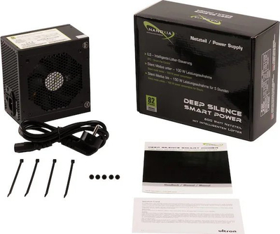 Burim energjie Nanoxia Deep Silence Smart Power 340194 ATX, 600W