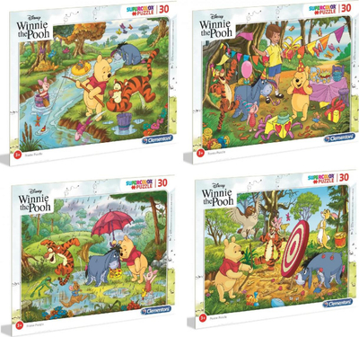 Puzzle Clementoni Winnie the Pooh, shumëngjyrëshe
