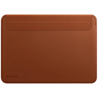 Mbështjellëse Leather Sleeve për MacBook Proove 15.4″ / 16.2″, kafe