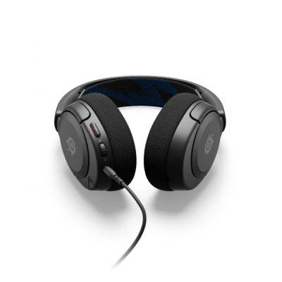 Kufje gaming SteelSeries Arctis Nova 1P, me mikrofon, me kabllo, të zeza