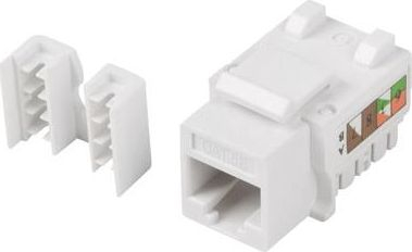 Modul keystone i lidhur RJ45 – Cat.5e, 90° për kuti montimi (KSU5-1090)