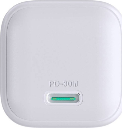 Karikues USB Joyroom JR TCG15 Mini, 30W GaN, Power Delivery, i bardhë