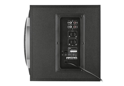 Компјутерски звучници Trust GXT 38 Tytan, 2.1, со сабвуфер, црни