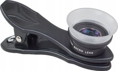 Lens makro për telefon Apexel APL-24XMH, 12x, 24x, e zezë