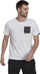 Bluzë adidas TX Pocket Tee M GU8993, për burra, e bardhë