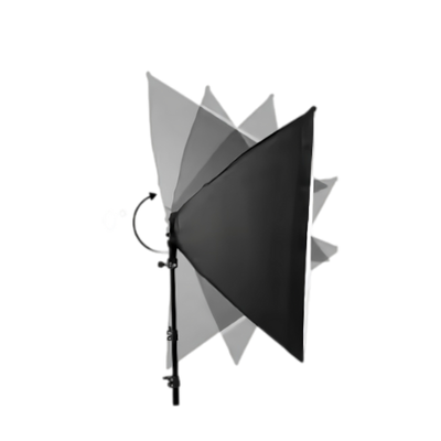 Softbox ndriçimi i vazhdueshëm 4-në-1 50x70cm