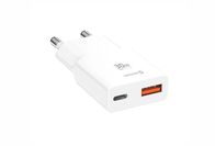 Karikues Swissten Slim GaN USB-C + USB-A, 30W