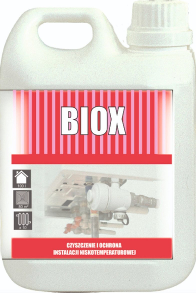 Solucion pastrimi Biox Top-therm, për sisteme ngrohje me temperaturë të ulët, 1L