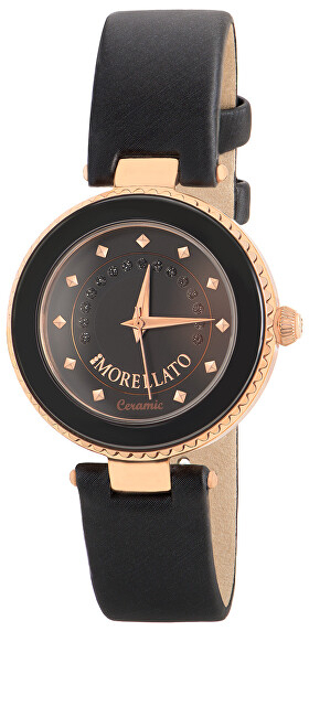 Orë dore për femra Morellato Perugia Ceramic R0151125501, e zezë
