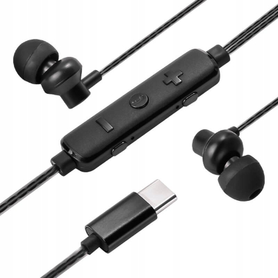 Kufje in-ear HP DHH-1127, me mikrofon, USB-C, të zeza
