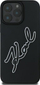 Kapak telefoni Karl Lagerfeld KLHCP16L3DRKSDLK, për iPhone 16 Pro 6.3", hardcase 3D, i zi