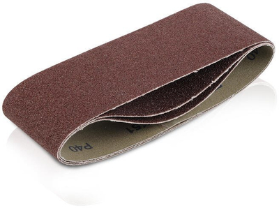 Затворен абразивен ремен Forte Tools 75x457, P150, сет 3 парчиња