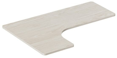 Pllakë qoshe tavoline Powerton ERGO EDGE TOP, 160x110 cm, 2.5 cm trashësi, ngjyrë akacie