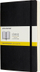 Bllok shënimesh Moleskine Classic Large, faqe me katrorë, kapak i butë, i zi